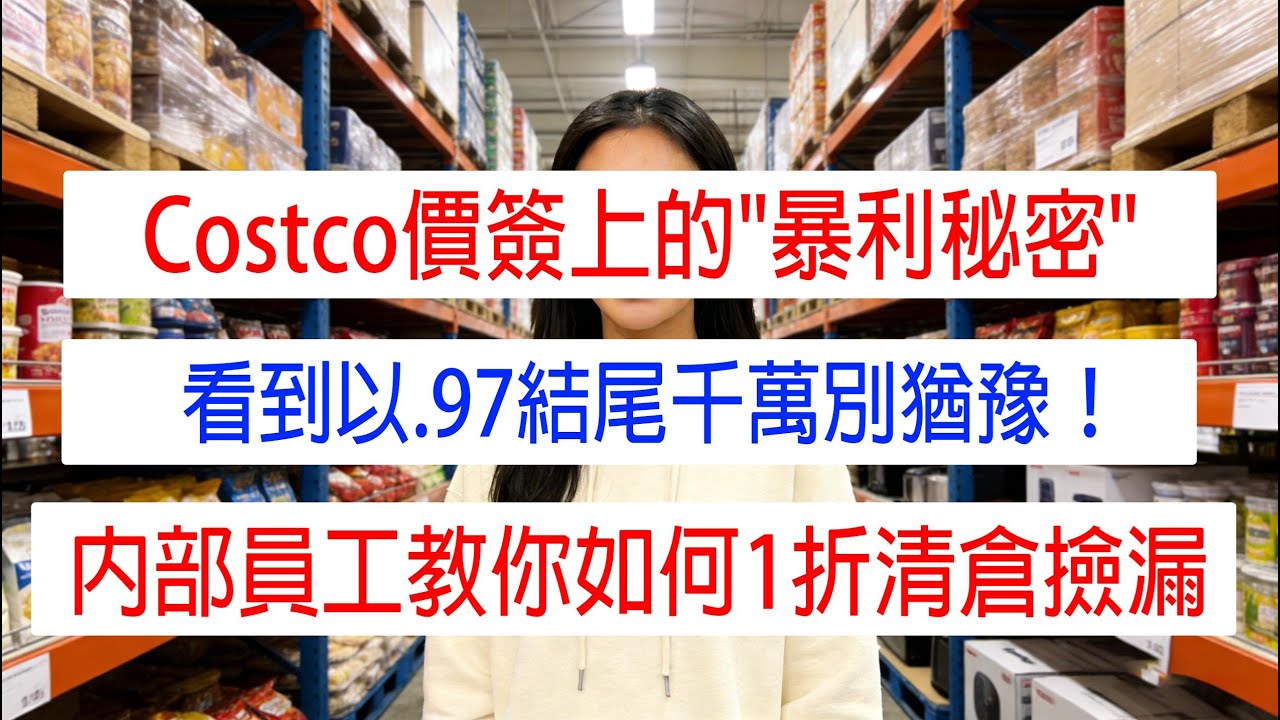 Costco價簽上的