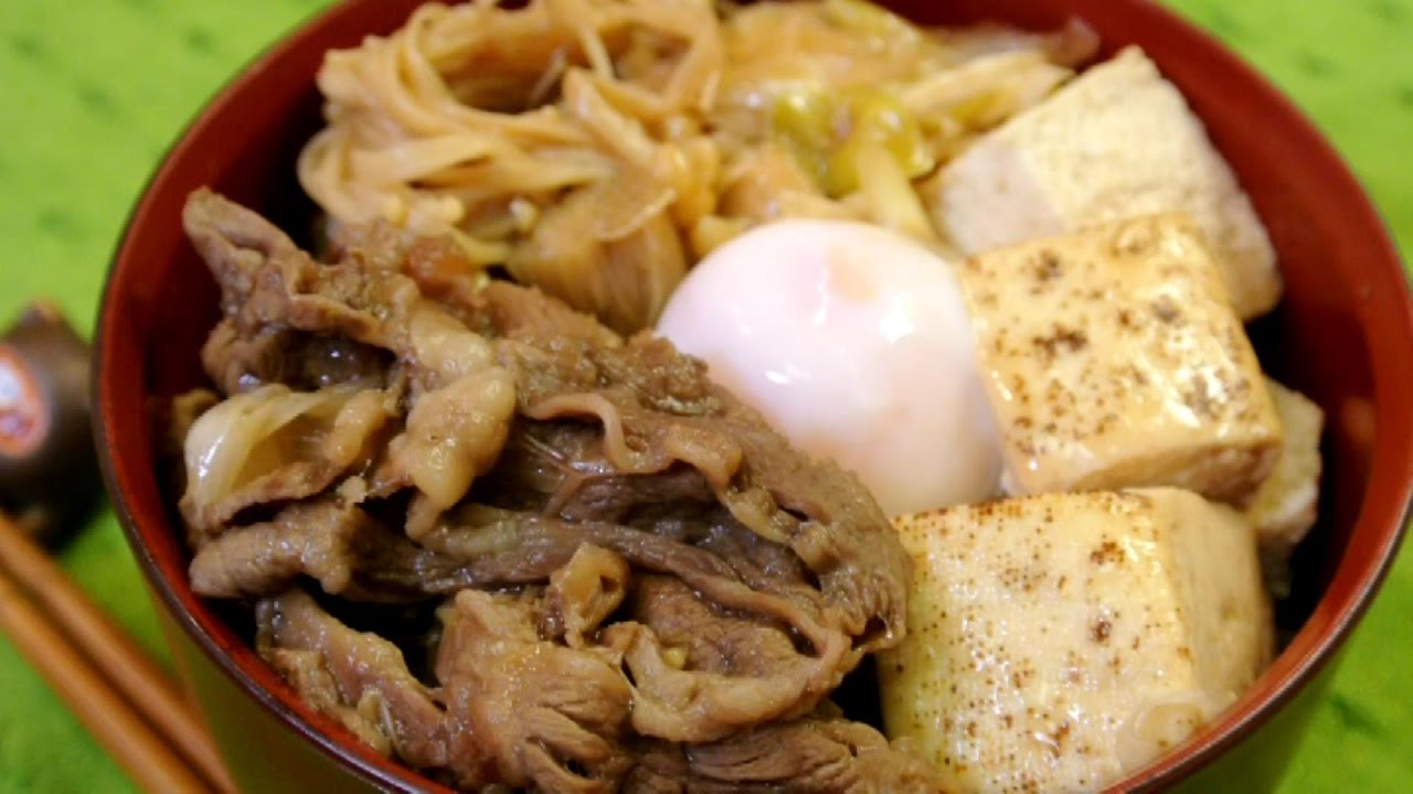 How to make SUKIYAKI DON