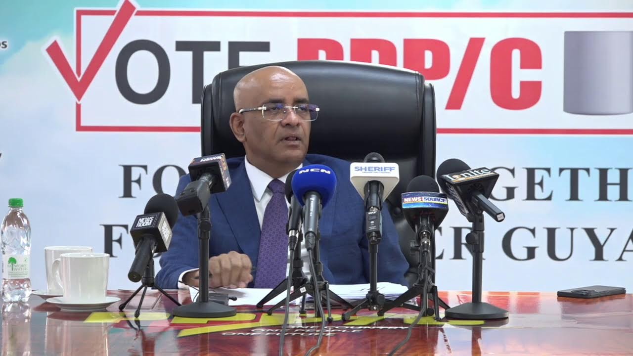 Press Conference by the General Secretary of the PPP  Dr. Bharrat Jagdeo. August 21,2025