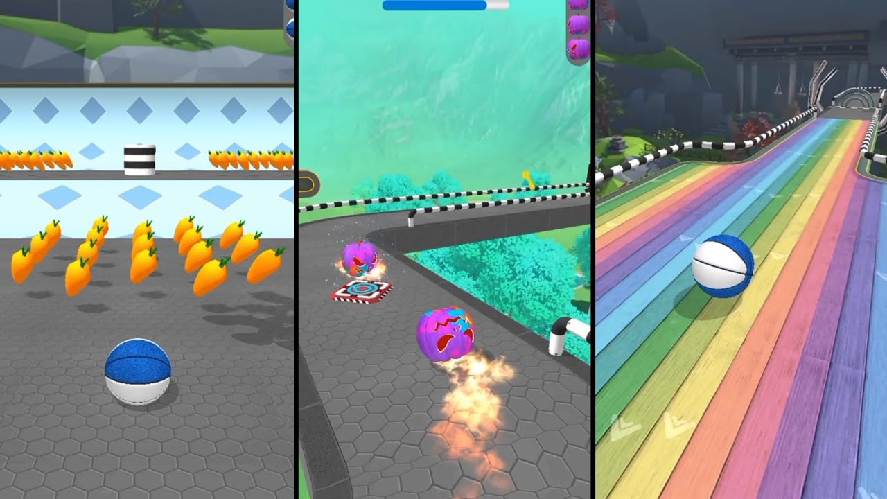 Rolling Ball Sky Escape Gameplay Part 1