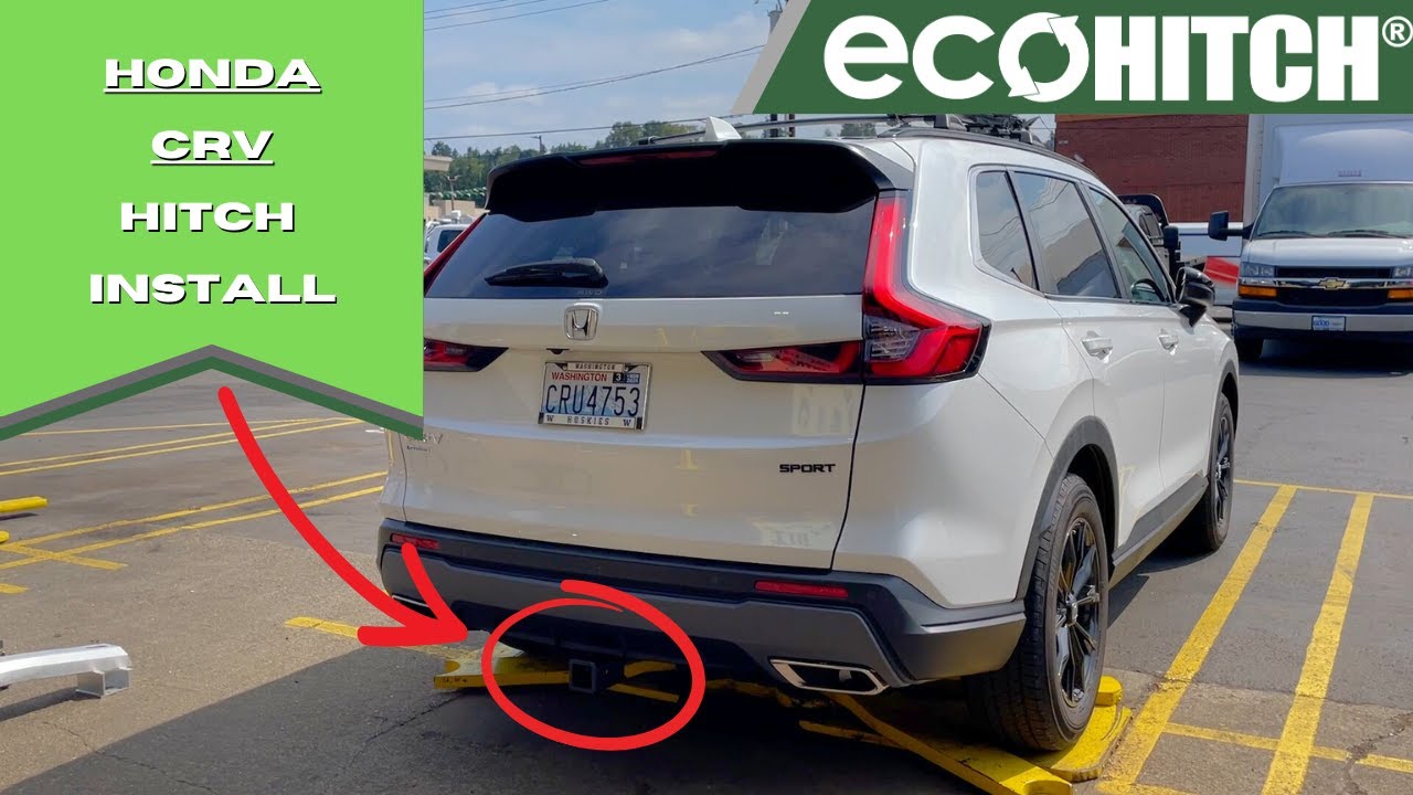 How to Install a Honda CR-V Trailer Hitch by EcoHitch® | X6040S