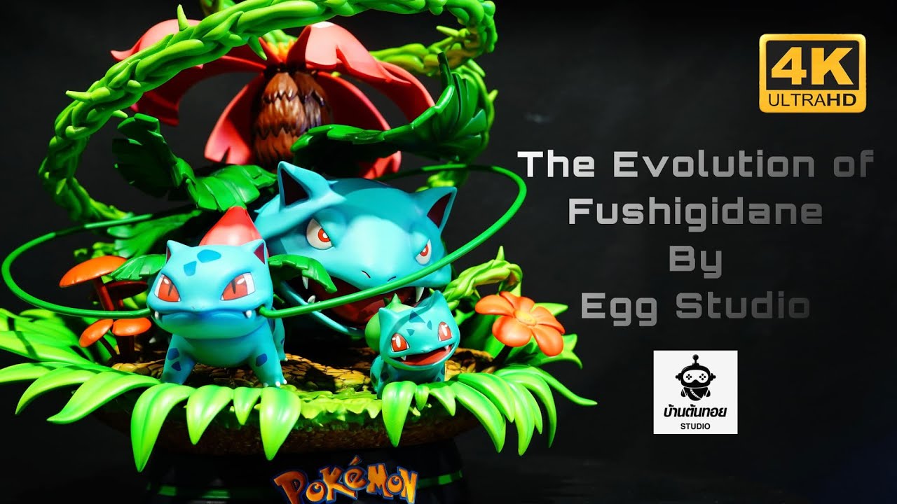 The Evolution of Fushigidane By Egg Studio (4K)