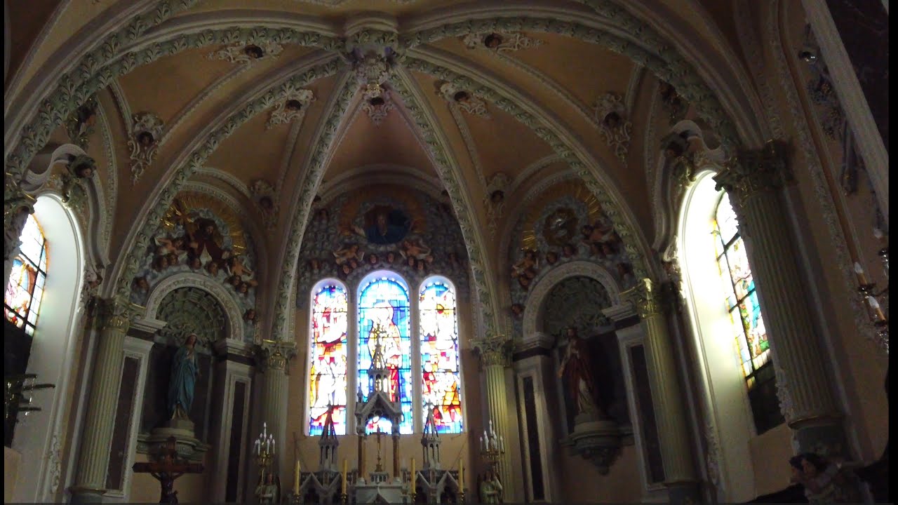 Visite de l'église Saint Jacques Le Majeur à Seingbouse avec la crèche
