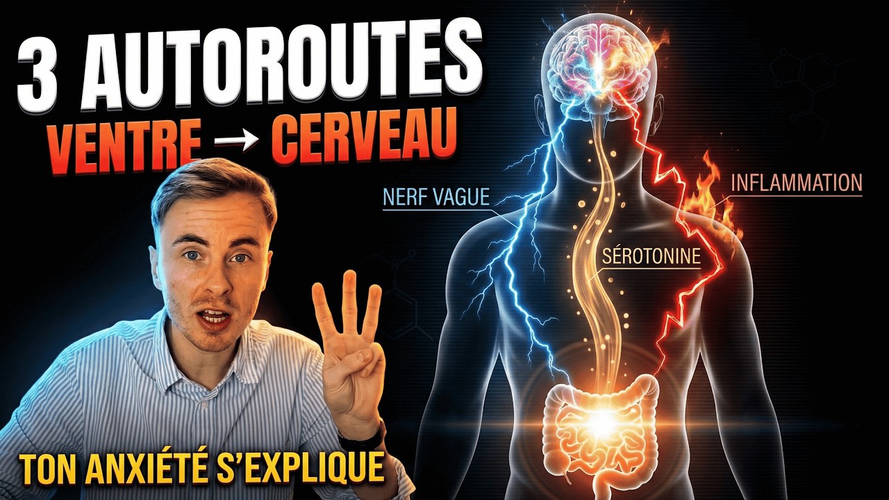 Pourquoi ton anxiété vient de ton ventre (pas de ton cerveau)