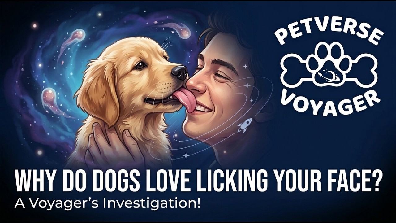 Why do dogs love licking your face?