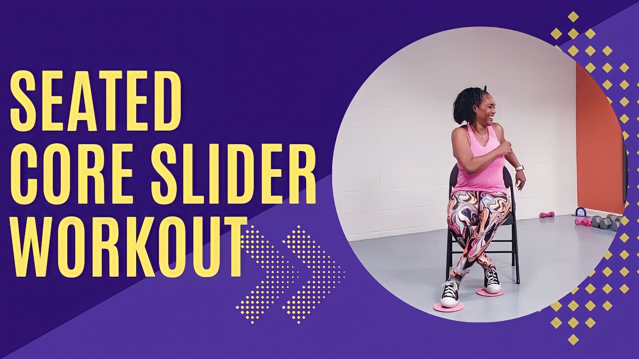 New Chair Fit 4Fun™ workout Using Core sliders