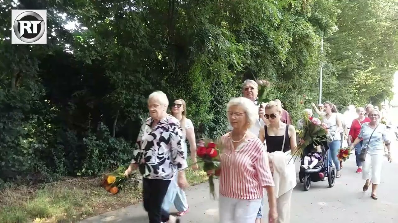 Festumzug bei der Klingenbrunner Kirchweih 2024 in Schweinfurt