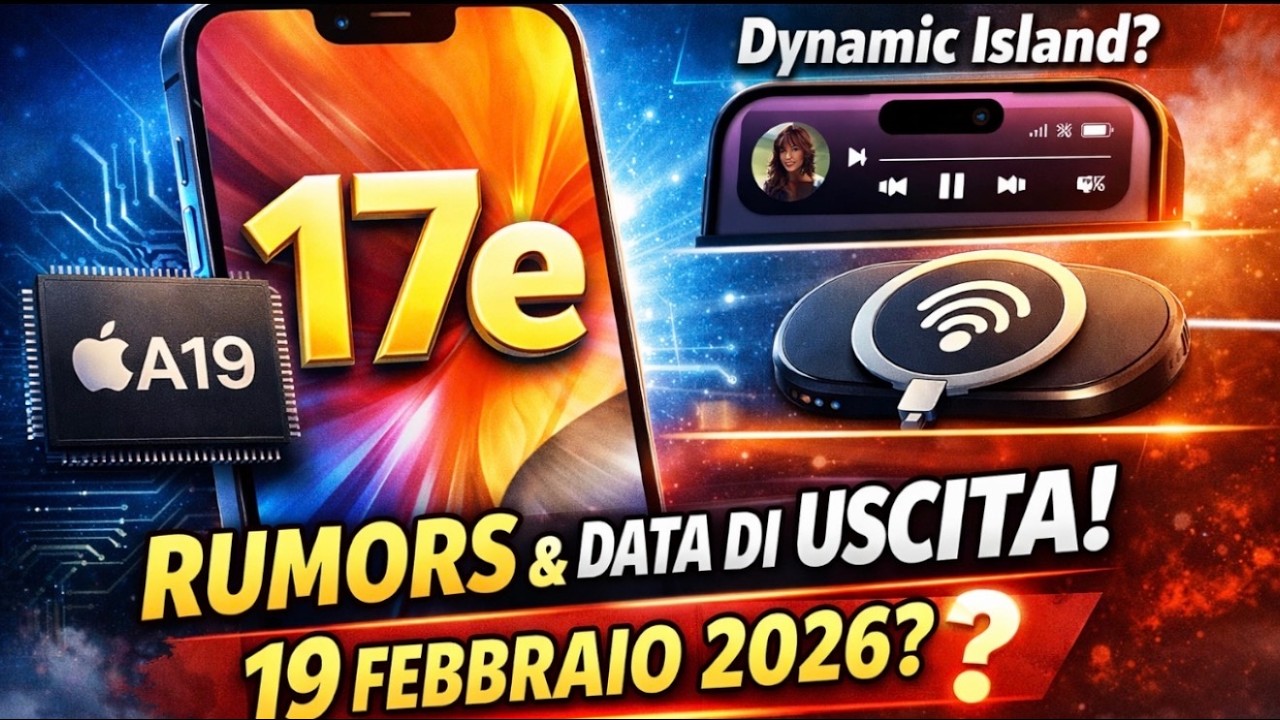 👉 iPhone 17e STA ARRIVANDO: prezzo, data e RIVOLUZIONE APPLE.