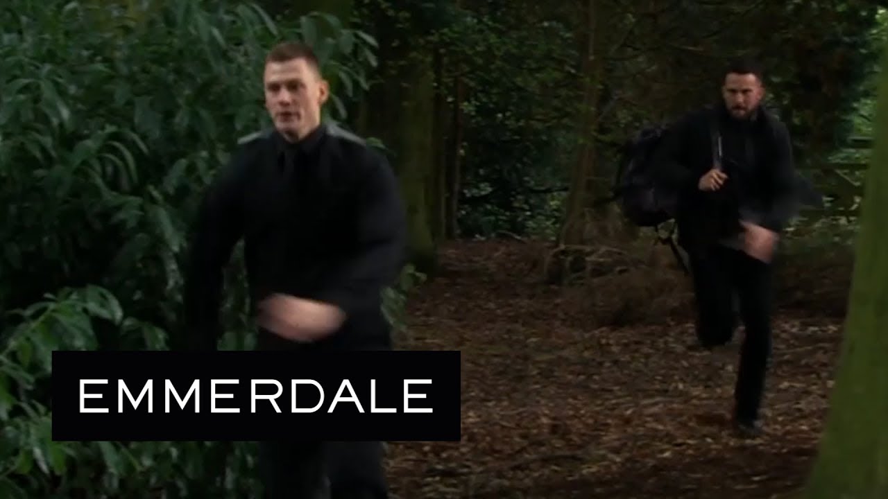 Emmerdale - Ross Chases Down Simon