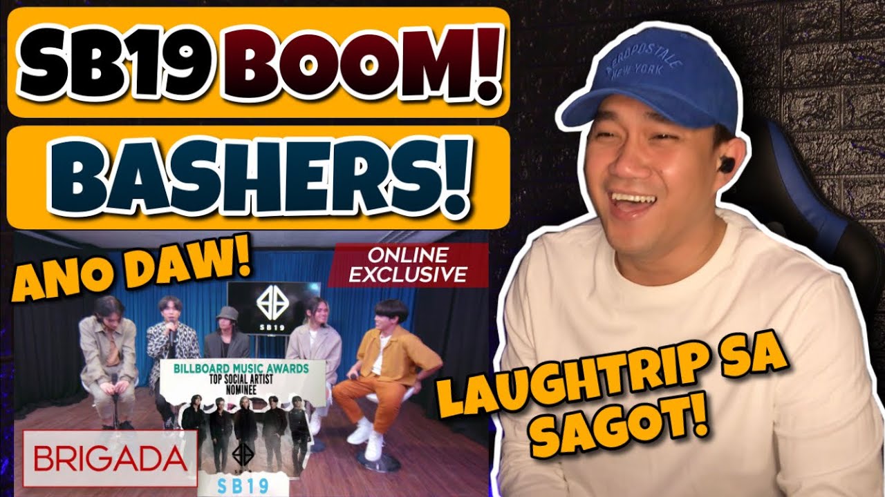 SB19 - REACT TO THEIR BASHERS | BRIGADA EXCLUSIVE | REACTION