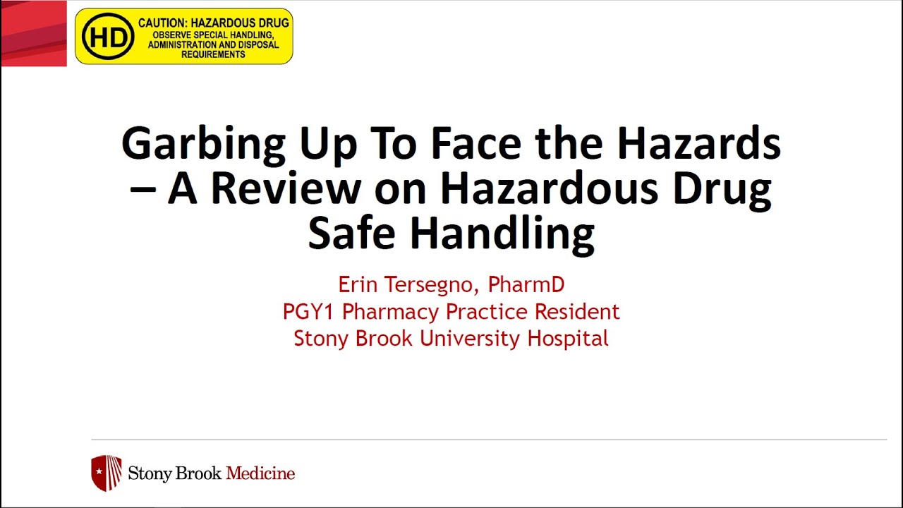Garbing Up to Face the Hazards - A Review on Hazardous Drug Safe Handling