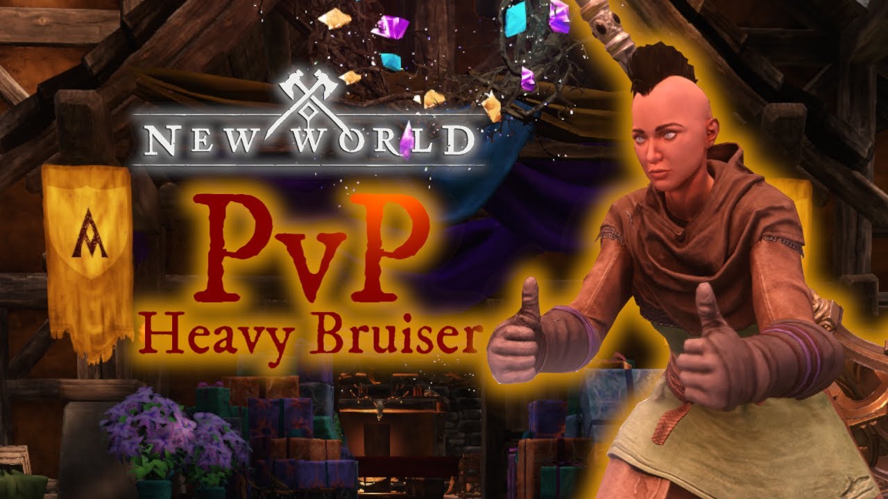 New World | Blessed VS Lothus [KOR] | Defensa de Brightwood | Guerra PVP 16