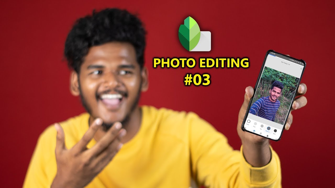 Snapseed Photo Editing Basics in Tamil | Boo Tech | EP-03