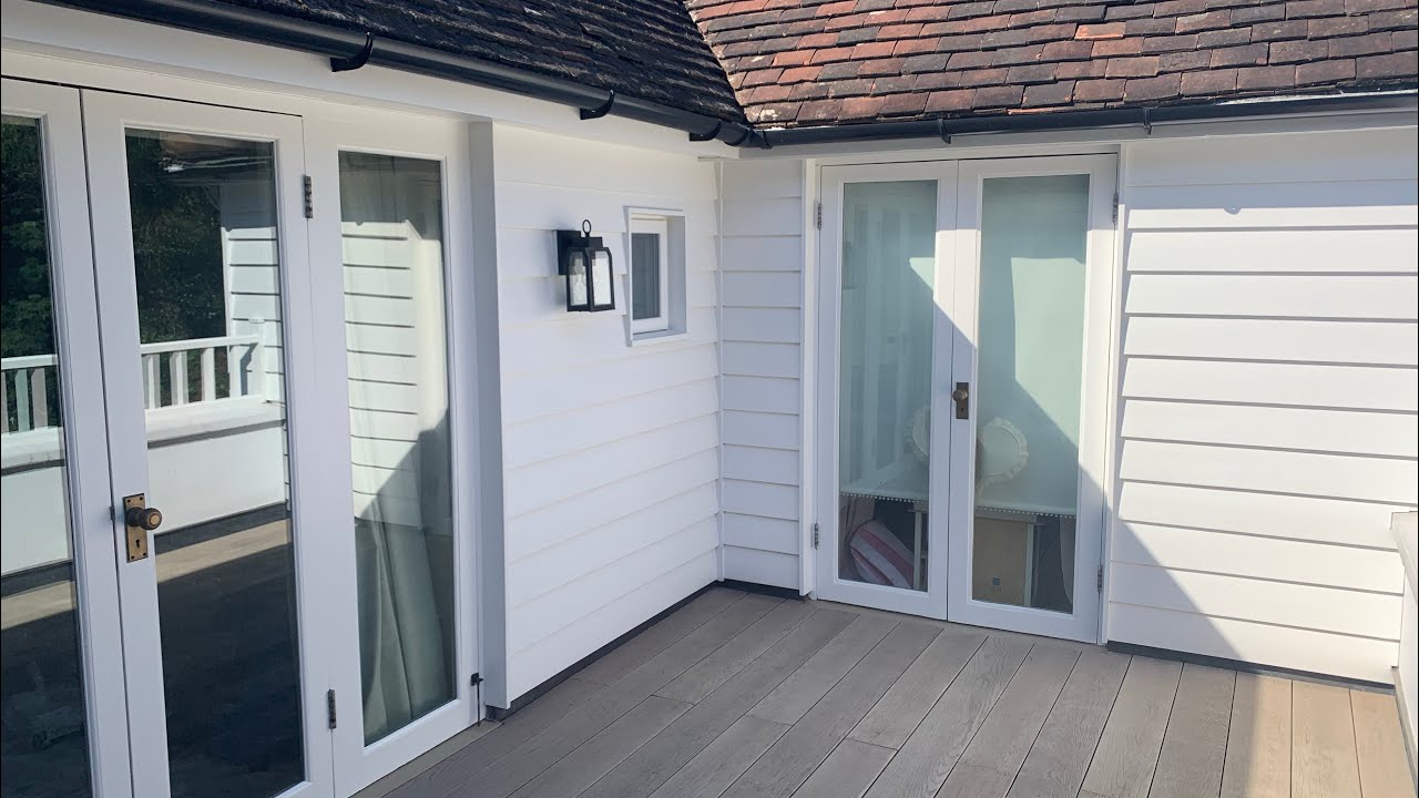 Tikkurila Ultra primer & Ultra Classic — Roof terrace timber cladding & woodwork