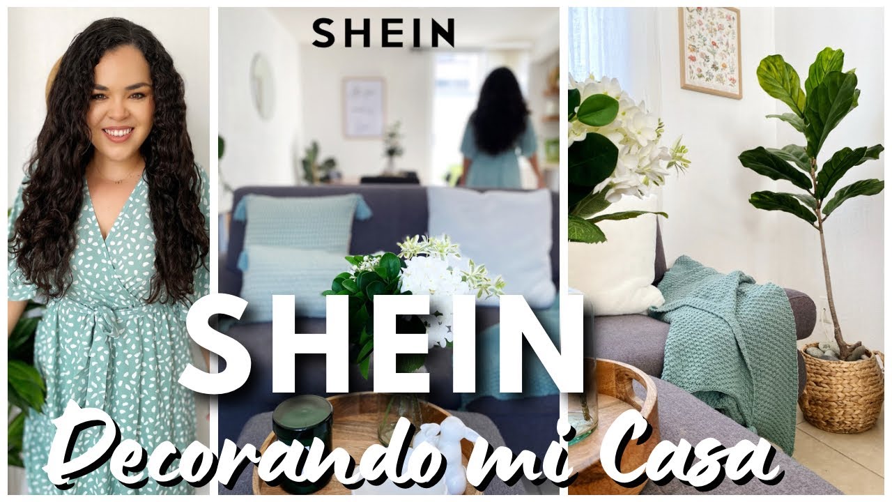 DECORANDO MI CASA CON SHEIN HOGAR ♥️ Mira todo lo que pedi de @SHEINOFFICIAL #sheinforall