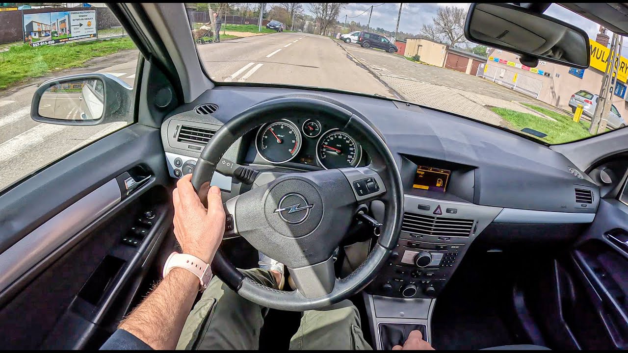 2006 Opel Astra H [1.9 CDTI 120HP]|0-100| POV Test Drive #1680 Joe Black