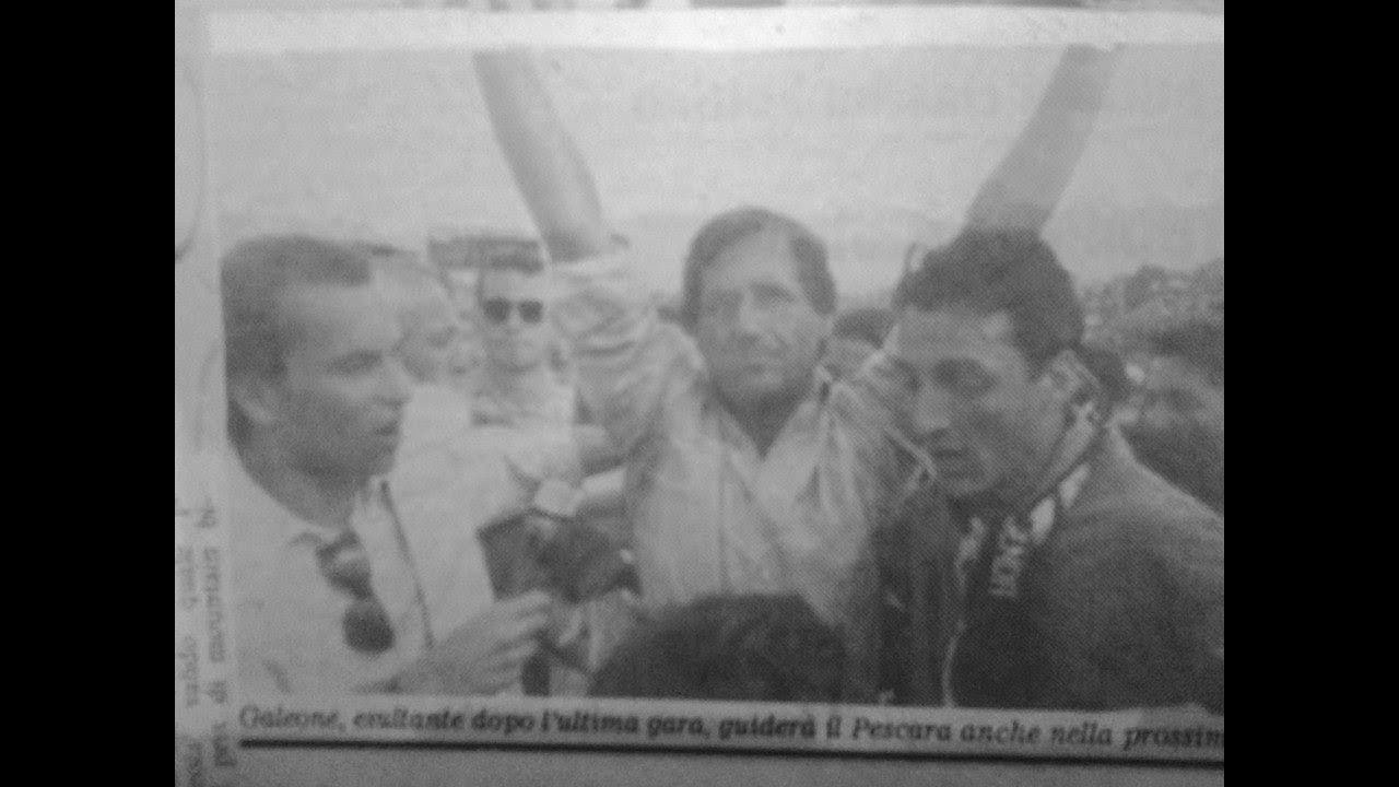 RETE 8 DIRETTA PESCARA PADOVA '92 FESTA PROMOZIONE IN SERIE A  INVIATO A BORDO CAMPO BRUNO BARTELONI