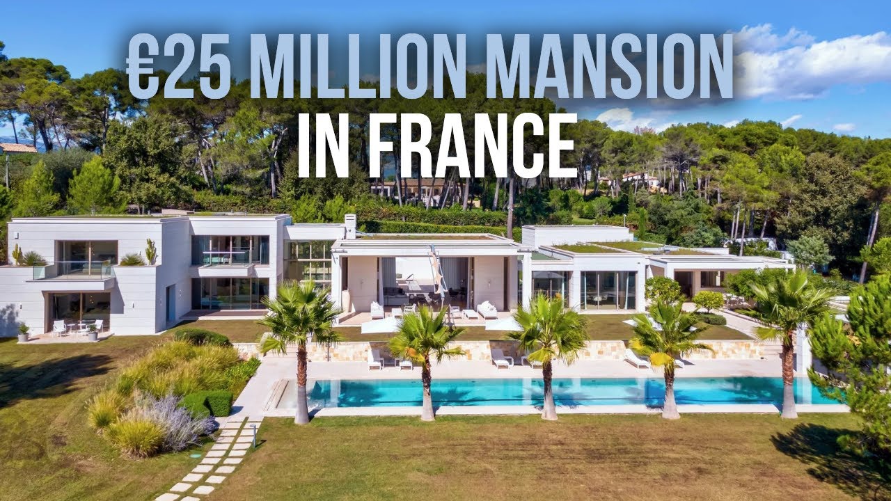 Inside a €25,000,000 Luxury Villa in the French Riviera | International Property Tour
