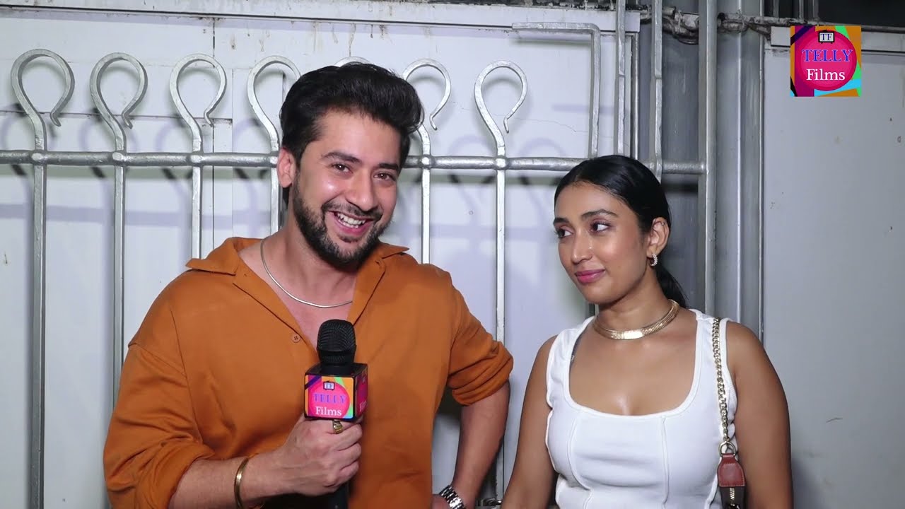 Paras Arora & Priyamvada Kant Exclusive Interaction At Palak Purswani Birthday Party #tellyfilms