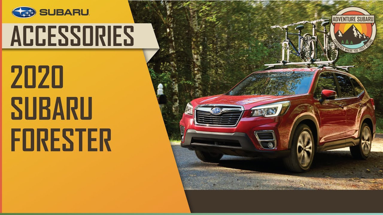 Genuine Subaru Accessories: 2020 Subaru Forester