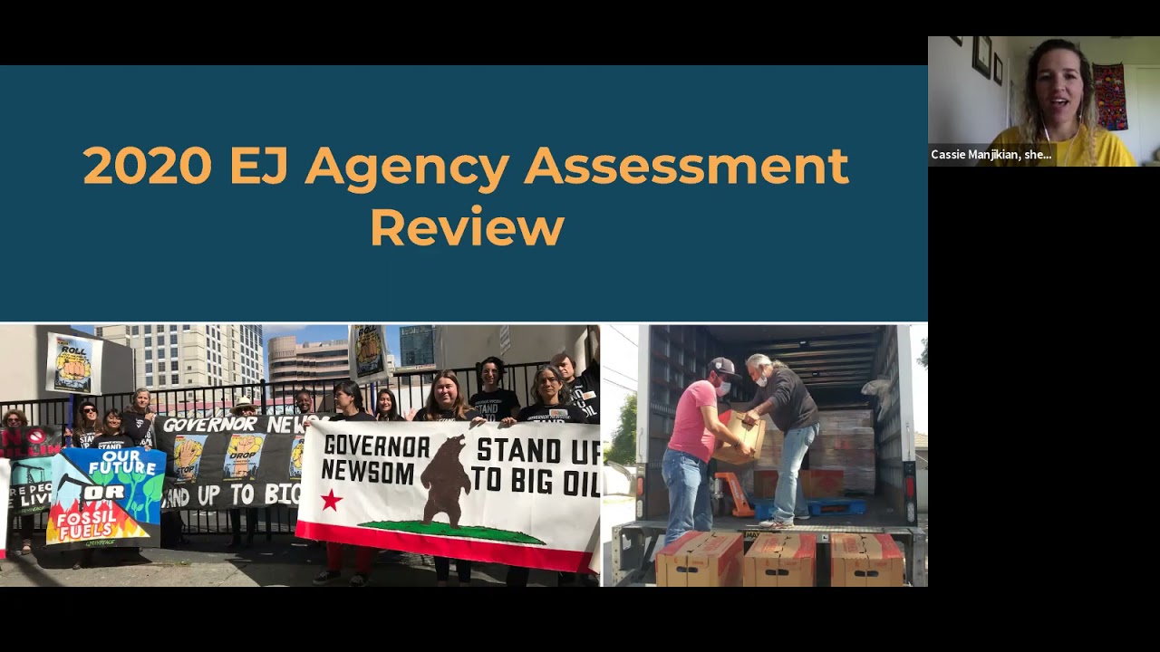 2020 Environmental Justice Agency Assessment