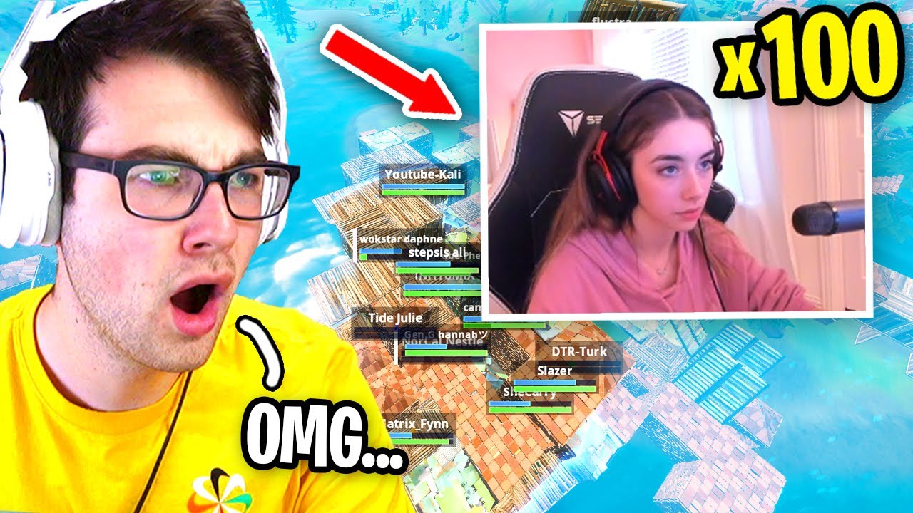 I Got 100 GIRLS to Scrim for $100 in Fortnite... (he pretended to be a GIRL!)