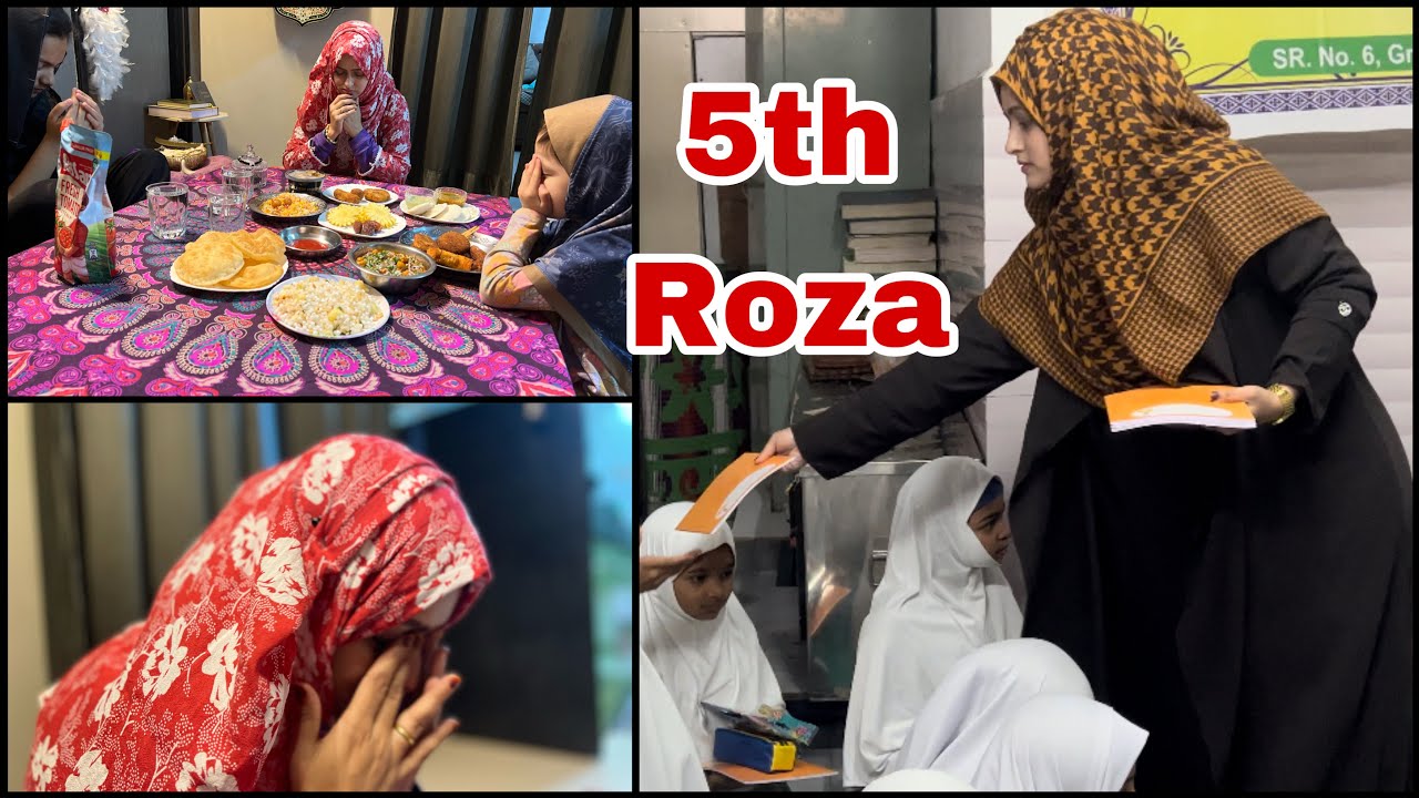 5th Roza🤍Sehri to Iftar✨visited madarsa 🥹#meenazfam #ramadan #girl #vlog #dailyvlog #food #viral