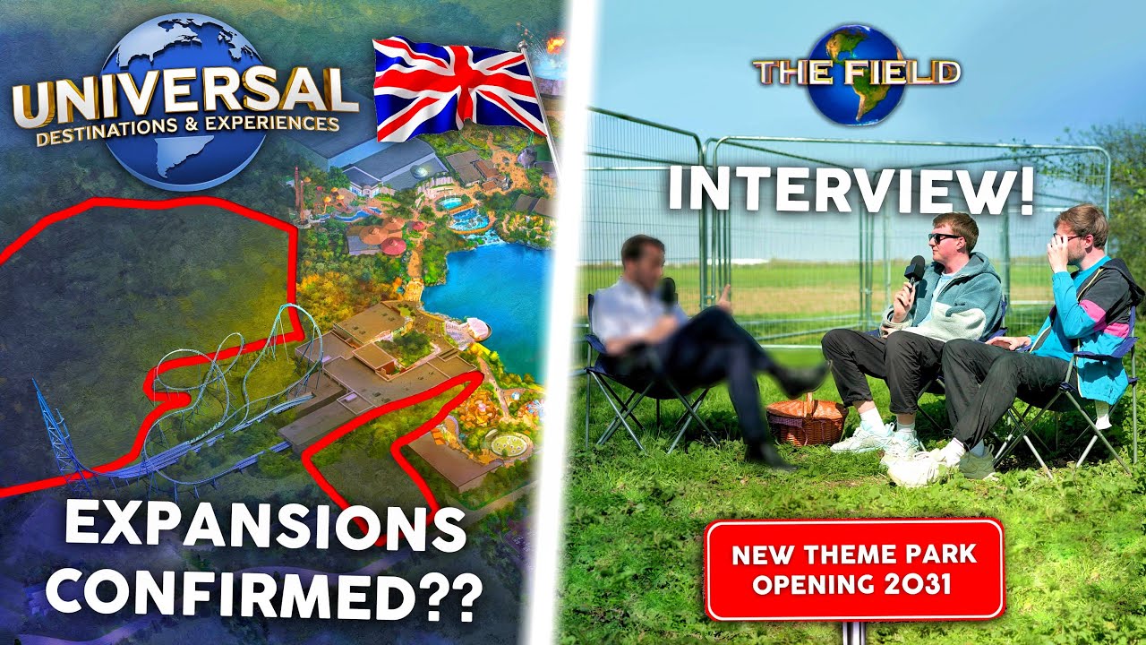 EXCLUSIVE Universal Studios Great Britain News & Interview!!