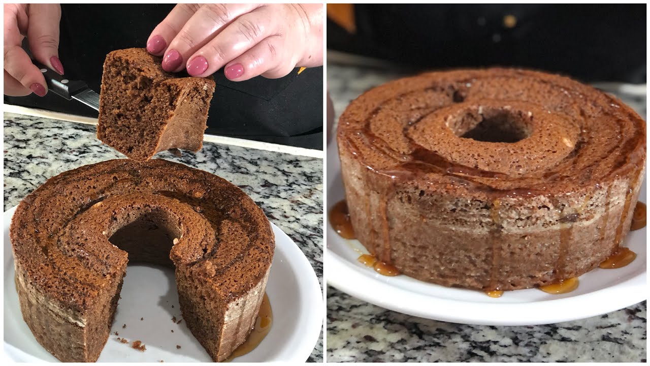 BOLO DE MEL COM CANELA VOCÊ NUNCA VIU NADA IGUAL