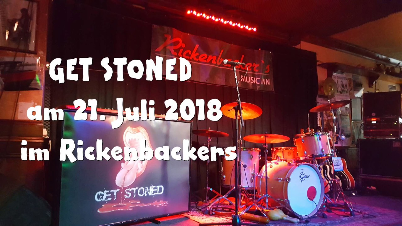 GET STONED am 21.07.2018 im Rickenbackers
