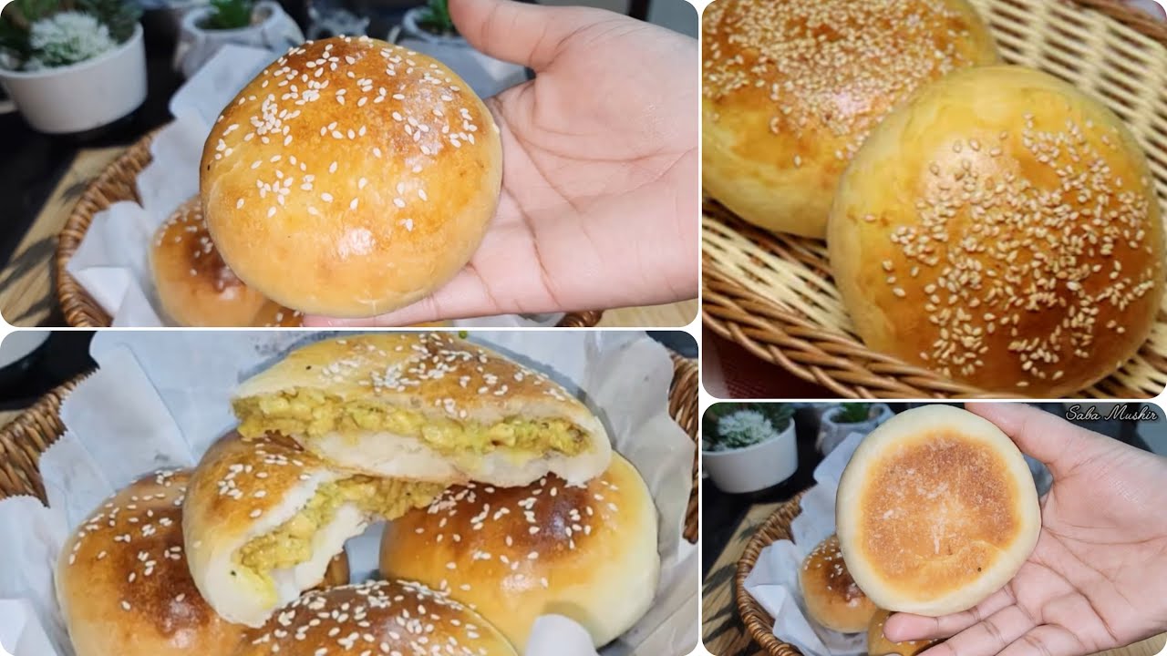Soft & Fluffy Chicken Buns | Perfect Kids Lunchbox & Tea Time Snack | Make & Freeze | Saba Mushir 