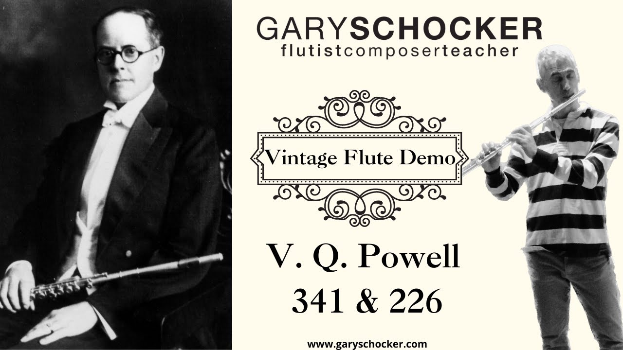 Vintage Flute Demo: Powell 226 and 341 from the 1930s