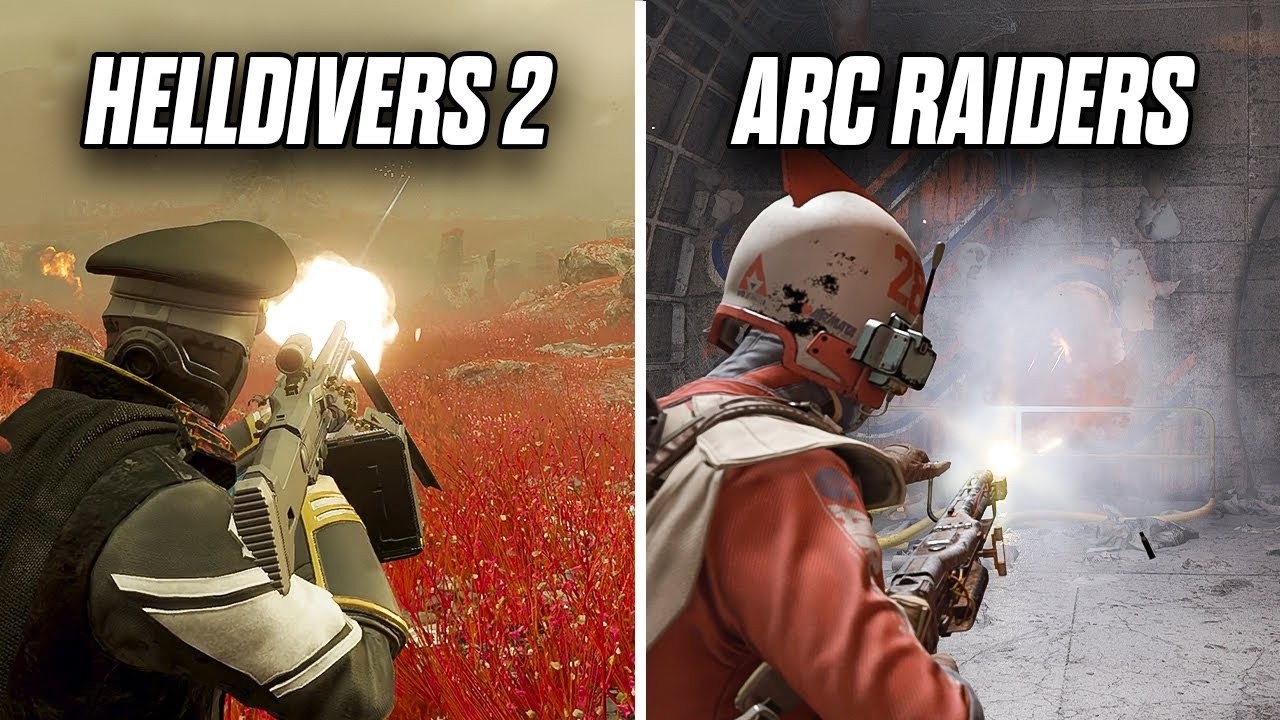 Helldivers 2 VS Arc Raiders - lowskill enjoyer