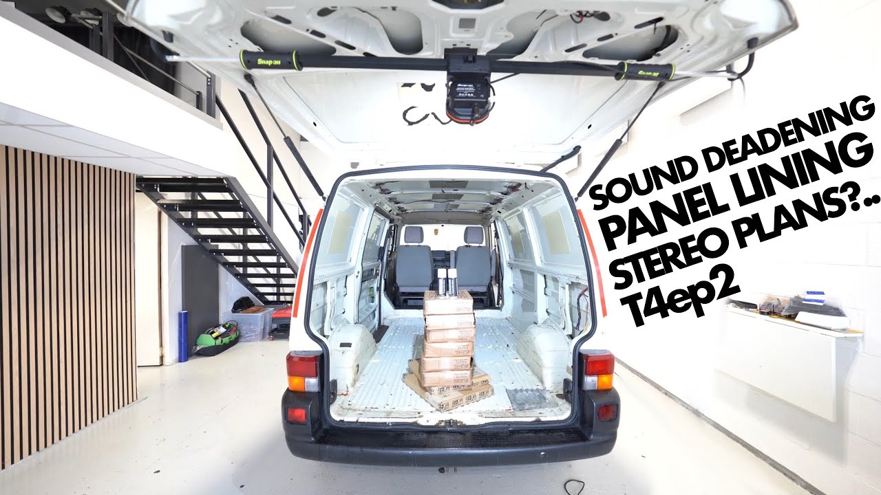 VW T4 Transporter FUN   Ep2 Sound deadening and Carpet lining