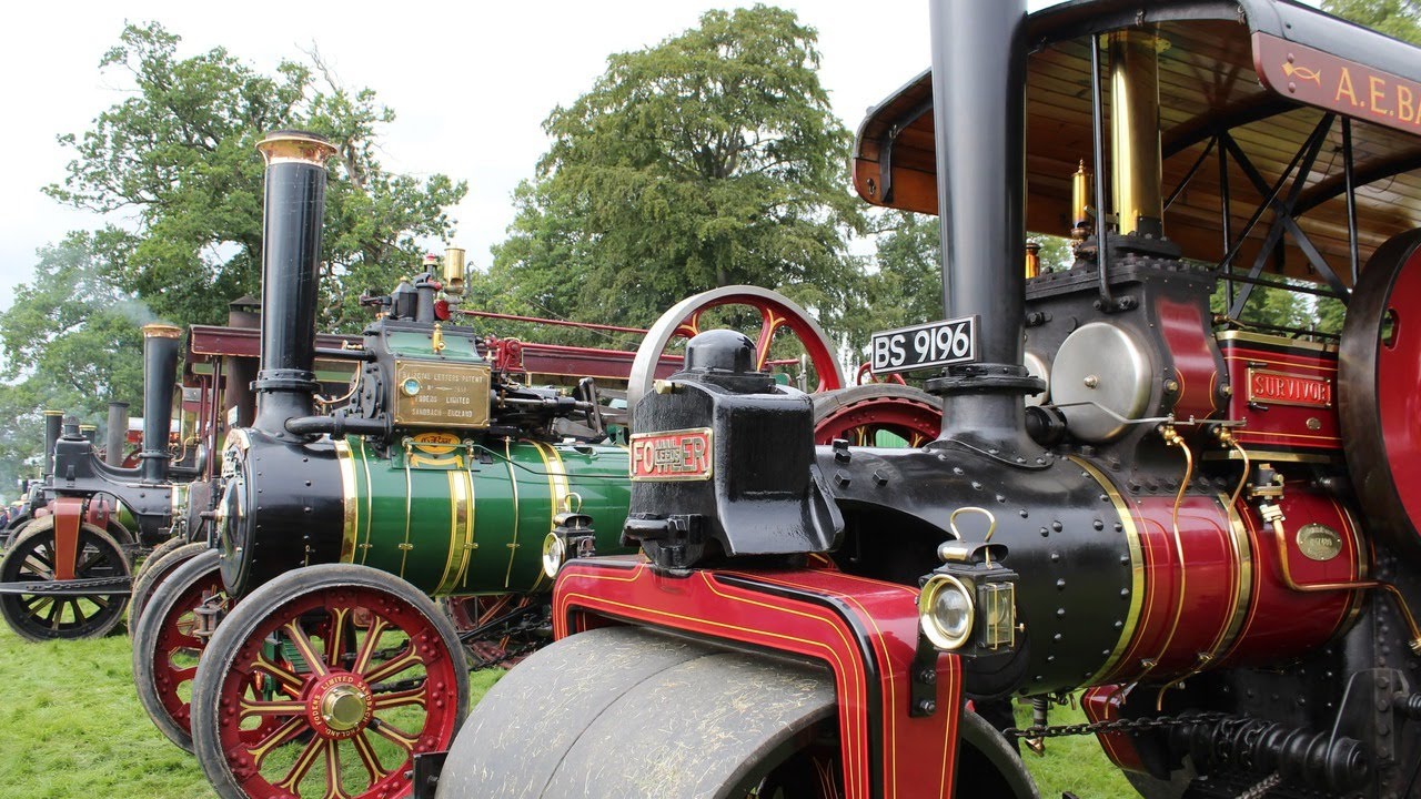 Shrewsbury Steam Rally Traction Engines 2023