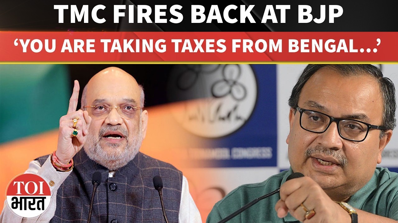 TMC Strikes Back at BJP | Tax Claims and Dynasty Politics in Focus