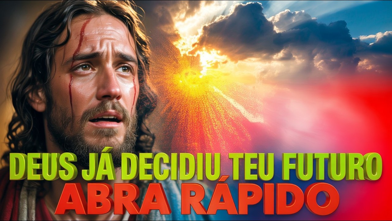 DEUS DIZ: DEUS JÁ DECIDIU O TEU FUTURO ! ABRA RÁPIDO !
