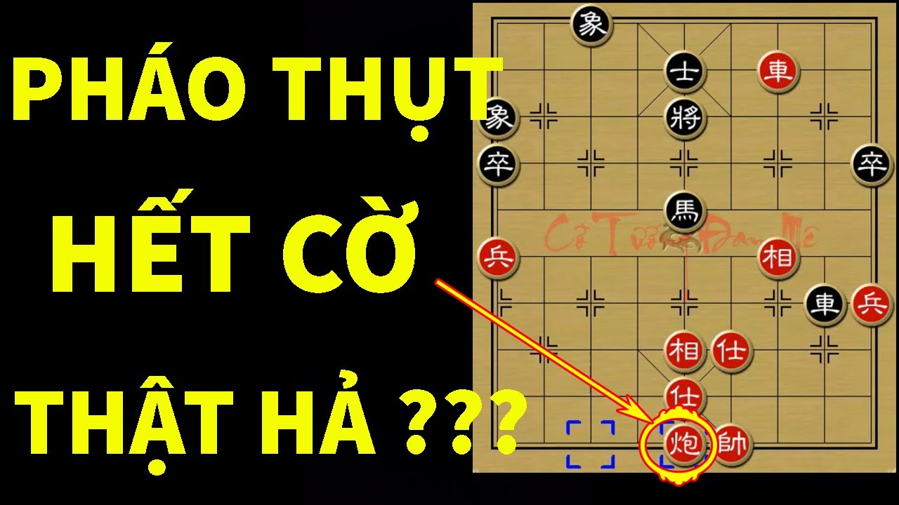 (Ván Cờ Tướng Cực Hay) Cao Thủ Cũng Không Ngờ PHÁO THỤT Chiếu Hết Được Kiểu Này