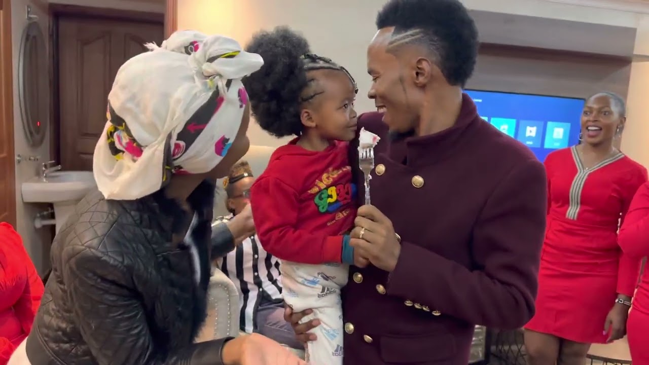 Shine Kasolo Gets offended After His Father Stephen Kasolo hugs His Wife Grace