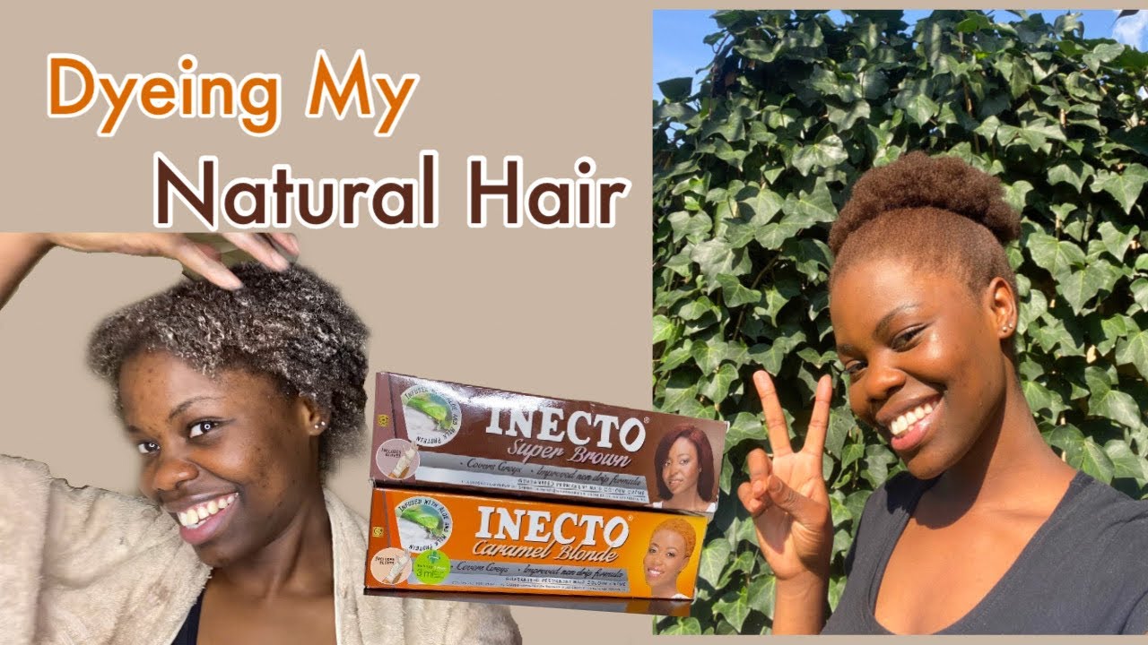 Dyeing my 4C Hair| South African YouTuber