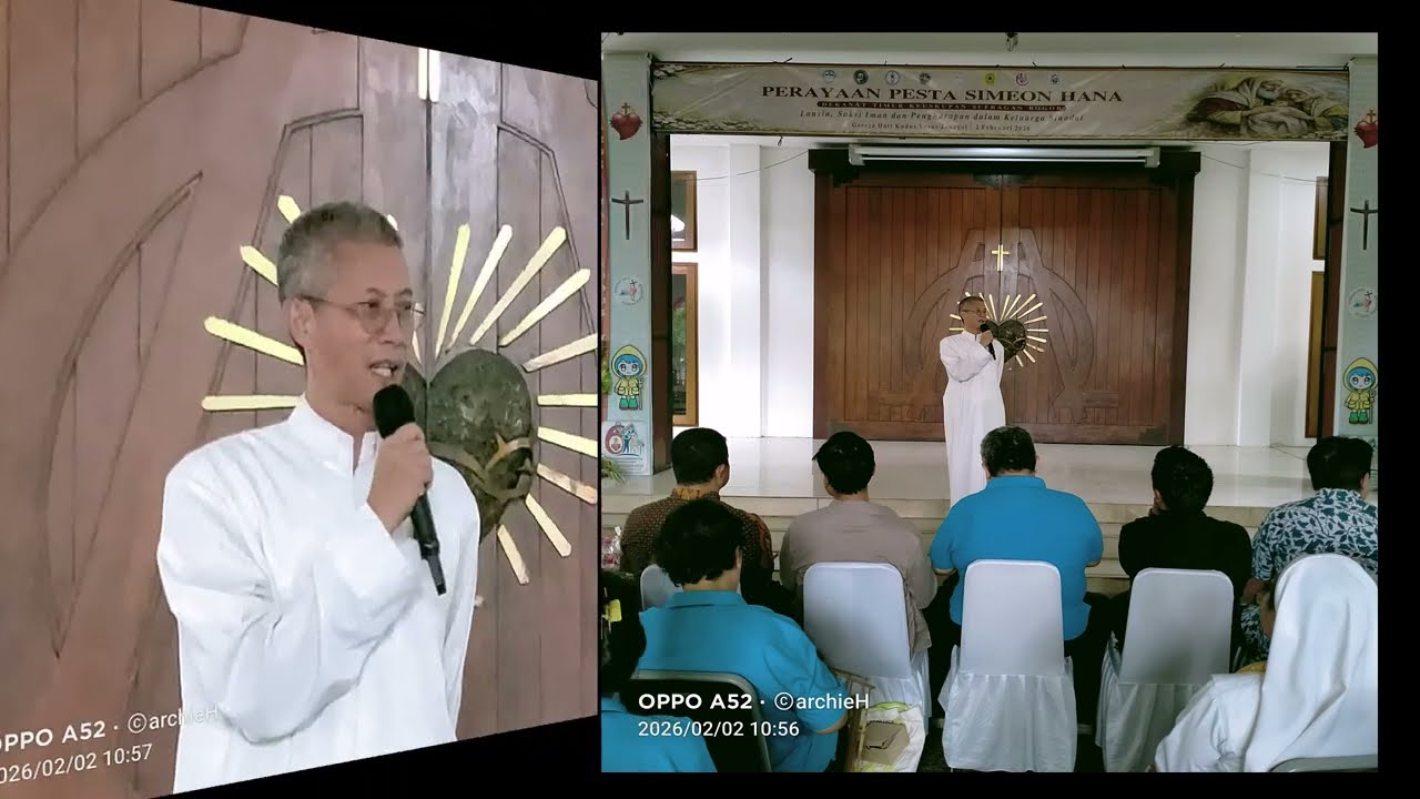 Perayaan Pesta Simeon Hana Dekanat Timur Keuskupan Surfagan Bogor.