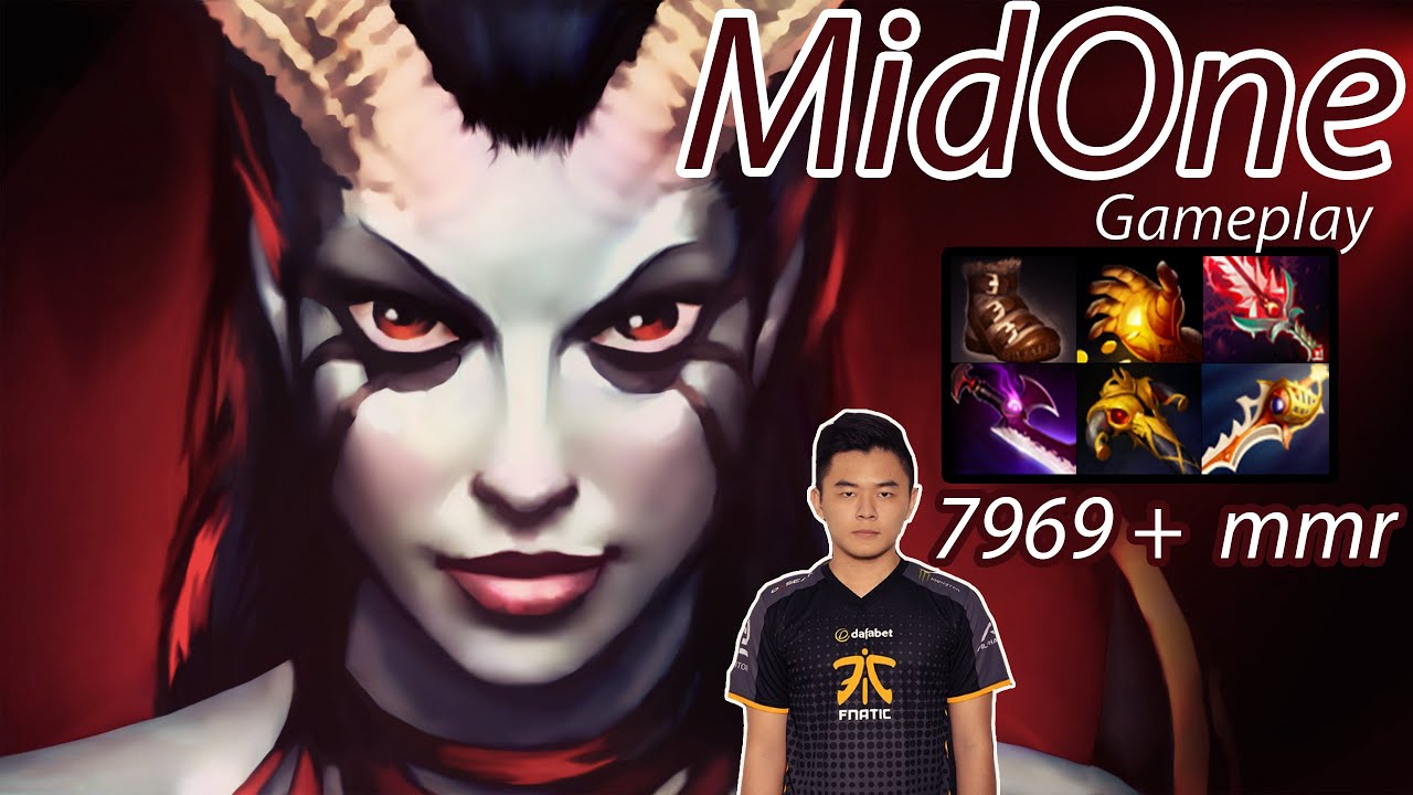Midone- Miduan plays Queen of pain 7969 + solo mmr