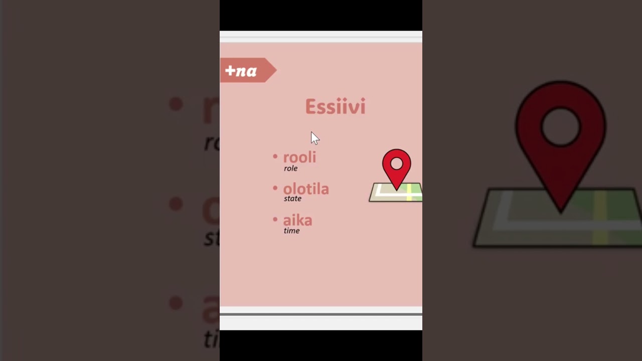 Essiivi #learnfinnish #finnish