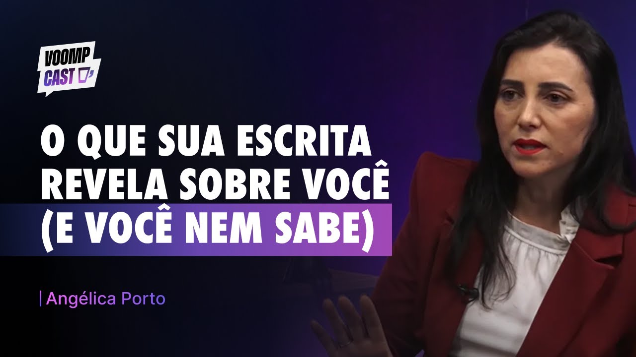 Como mudar PADRÕES, emoções e crenças através da ESCRITA, com Angélica Porto | Voompcast #92