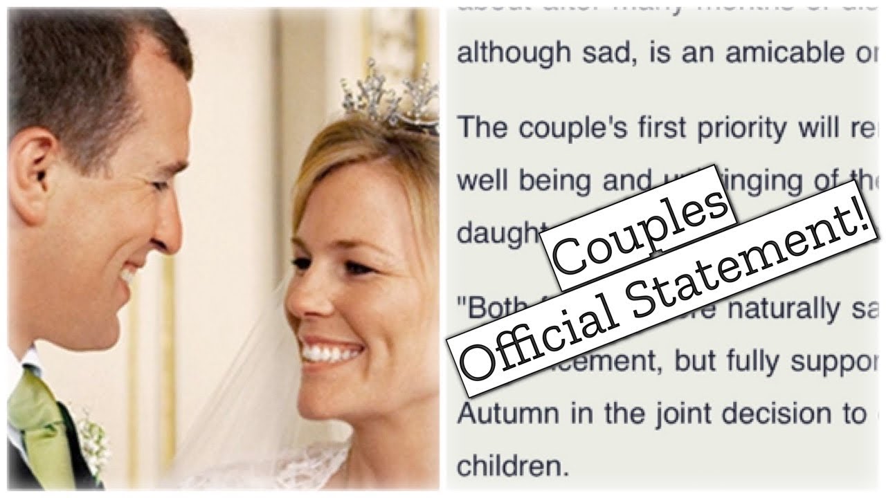 Queens Eldest Grandson Peter Phillips & Autumn 'Kelly' Divorce! Official Statement!