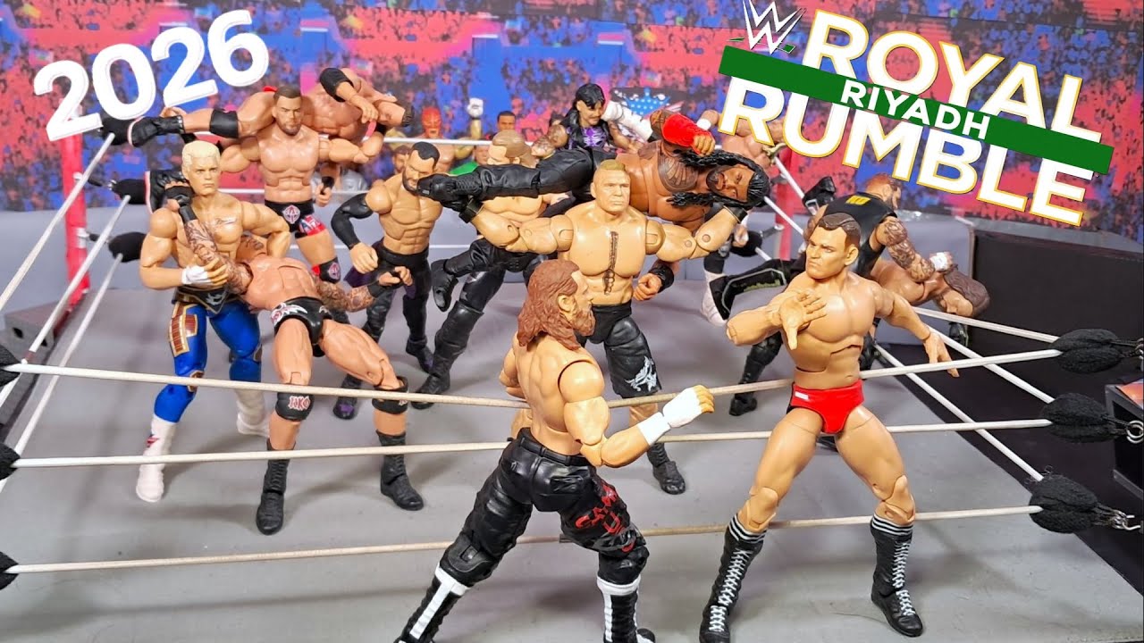 WWE Royal Rumble 2026 Action Figure Prediction Match