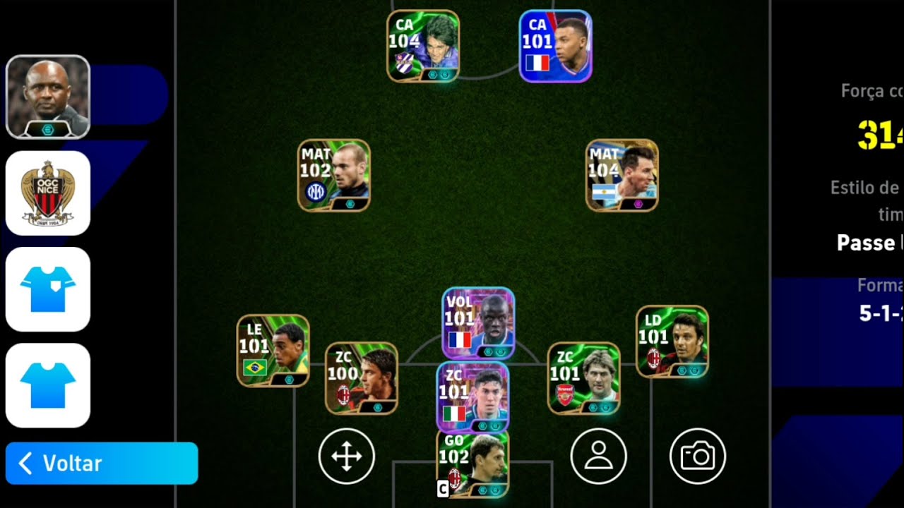 O SEGREDO DE COMO JOGAR NO PASSE LONGO NO EFOOTBALL 2025? #efootball #efootballmobile
