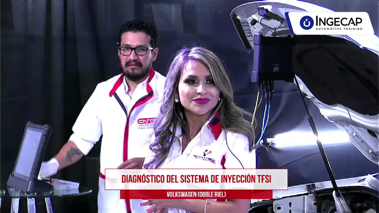 Diagnóstico de Sistemas de Inyección TFSI Volkswagen Doble Riel | INGECAP /Ing Juan Carlos Castelo