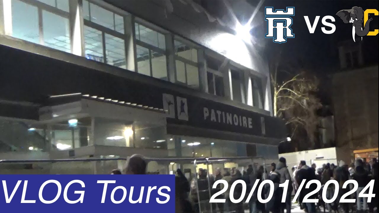 VLOG - Mes premiers pas à la patinoire de Tours (Division 1 vs Chambéry)