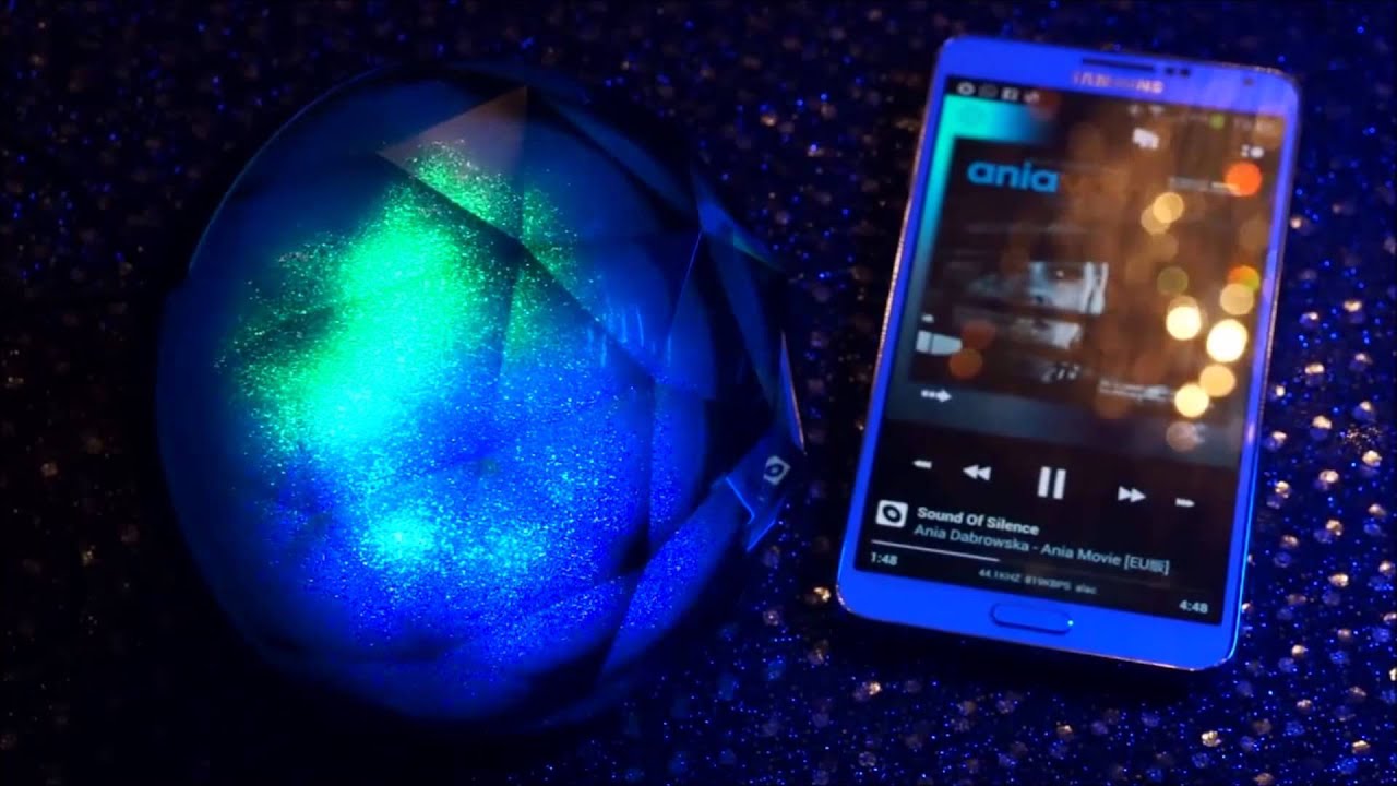 Haut parleur MP3 - Enceinte lumineuse Bluetooth